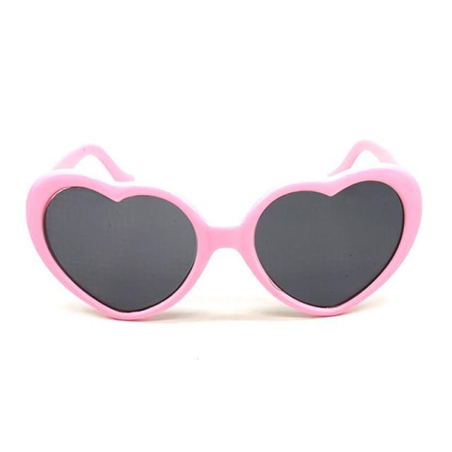 Love Heart Effects Glasses