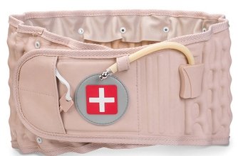 Lumbar Decompression Belt for Back Pain Relief, Waist, Brace, Spinal, One Size fits up to 49" Waistline