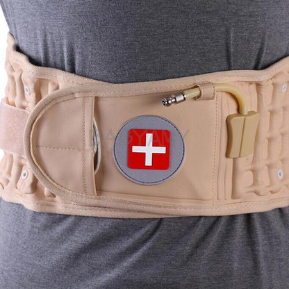 Lumbar Decompression Belt for Back Pain Relief, Waist, Brace, Spinal, One Size fits up to 49" Waistline