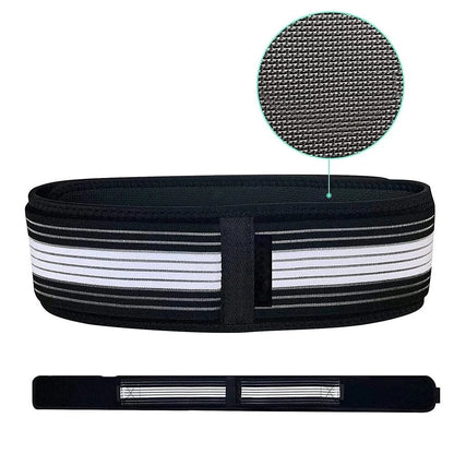 Sacroiliac Hip Support Belt - Adjustable Compression Belt for the Hips and Lower Back, One Size, Black
