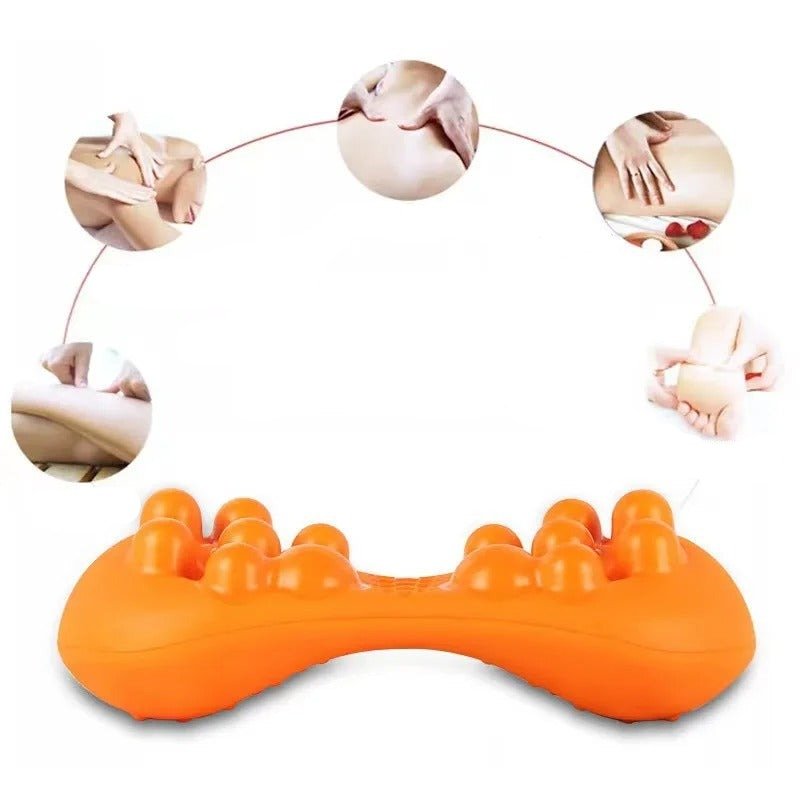 Lumbar Massager Back Massage Cushion - Relieve Muscle Pain and Tension in Neck, Shoulders, Back, Lumbar, and Legs