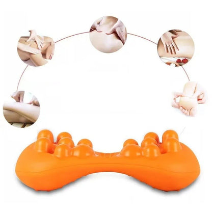 Lumbar Massager Back Massage Cushion - Relieve Muscle Pain and Tension in Neck, Shoulders, Back, Lumbar, and Legs