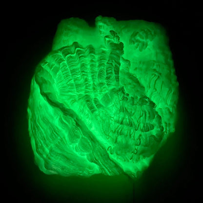 Luminous Glow in the Dark Spider Web Decoration - Creepy Crawly Glow Spider Web
