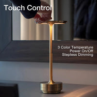 Cable-Free Rechargeable Modern Aura Table Lamp