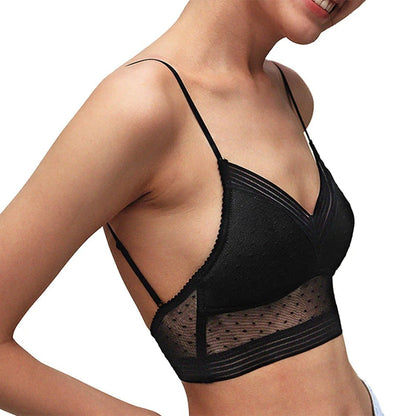 Magic Backless Bra For Low Back Dress - Bandeau Low Back Bra Straps Tube Bra with Removable Pads for Women