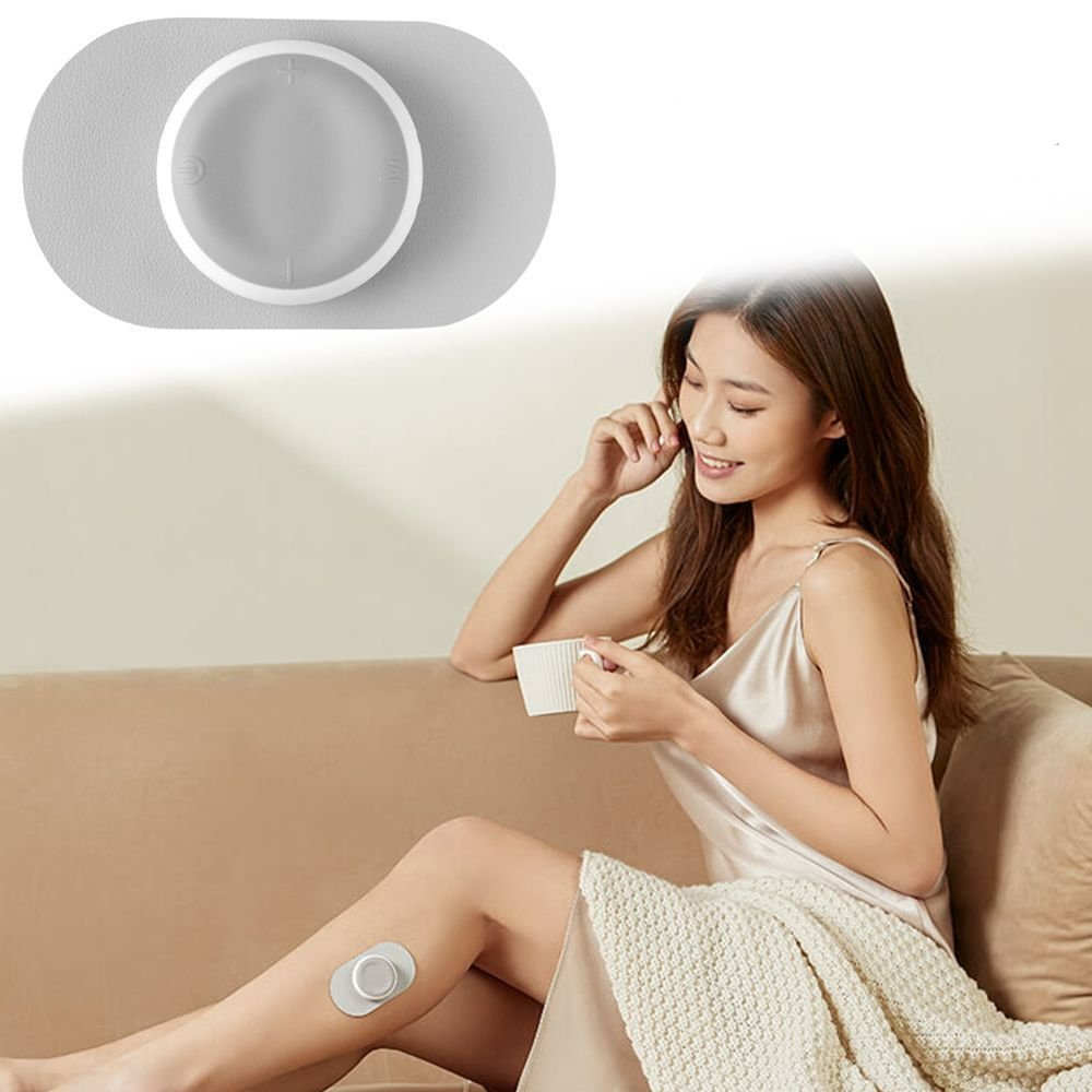 Magic Massage Stickers - TENS Pulse Electrical Full Body Relax Muscle Therapy Massager Mini Massager With Charging Case