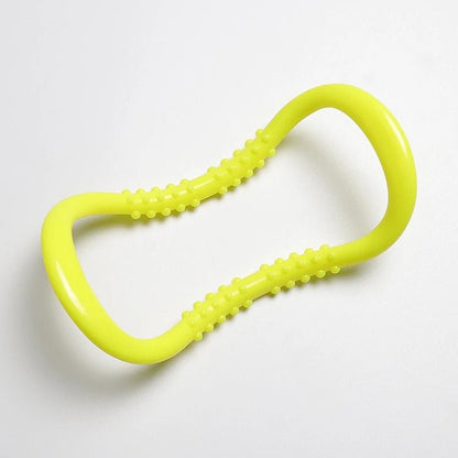 Magic Pilates Ring – Small Yoga Stretch Ring with Massage Nubs for Neck, Back & Calf