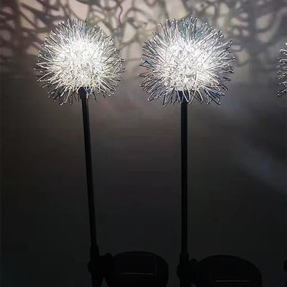 Magical Solar Dandelion Garden Lights – Enchanting Firework LED Fairy Lamps for Garden & Outdoor Decor