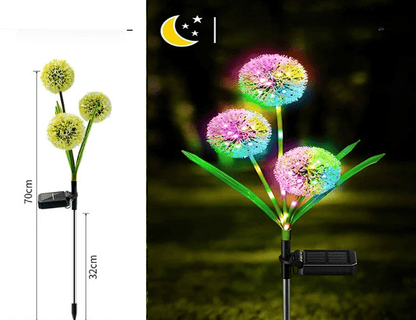 Magical Solar Dandelion Garden Lights – Enchanting Firework LED Fairy Lamps for Garden & Outdoor Decor
