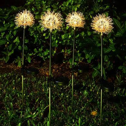 Magical Solar Dandelion Garden Lights – Enchanting Firework LED Fairy Lamps for Garden & Outdoor Decor