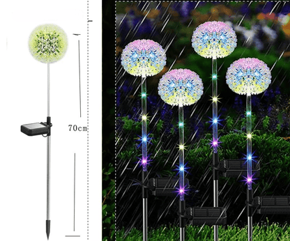Magical Solar Dandelion Garden Lights – Enchanting Firework LED Fairy Lamps for Garden & Outdoor Decor