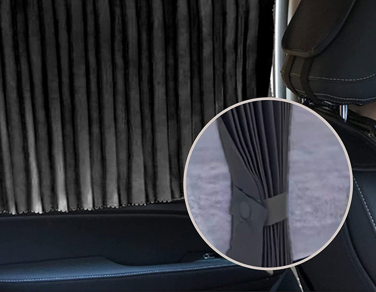 Magnetic Car Window Sliding Curtain - Car Sunshade Magnetic Side Window Curtain