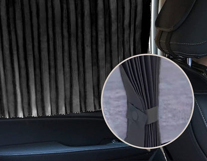 Magnetic Car Window Sliding Curtain - Car Sunshade Magnetic Side Window Curtain