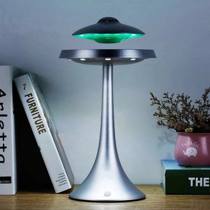 Magnetic Levitation UFO Light - Magnetic LED Lighting Bluetooth's Stereo Charging Floating Levitating Lamp