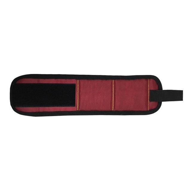 Strong Magnetic Wristband - Portable Tool For Screw, Nail, Nut, Bolt, and Drill Bit