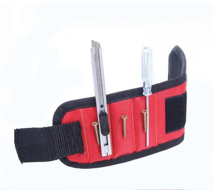 Magnetic Tool Wristband – Strong Hold for Screws, Nails, & Drill Bits | Ultimate Hands-Free Organizer