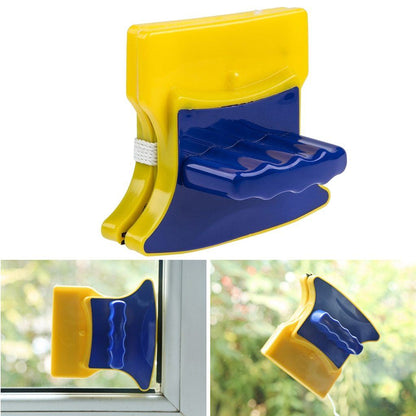 Magnetic Window Cleaner – Double-Sided Glass Cleaning Tool with Squeegee, for Single-Pane Windows