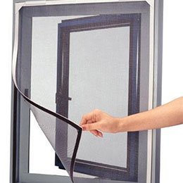 Magnetic Window Screen - Adjustable DIY Magnetic Mesh, Washable & Anti Fly Mosquito Net