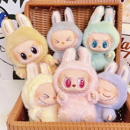 LABUBU Macaron Plush Doll – POP MART Monsters Keychain