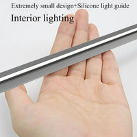45 Degree LED Under Cabinet Lighting Bars Invisible Ultra Thin Strips