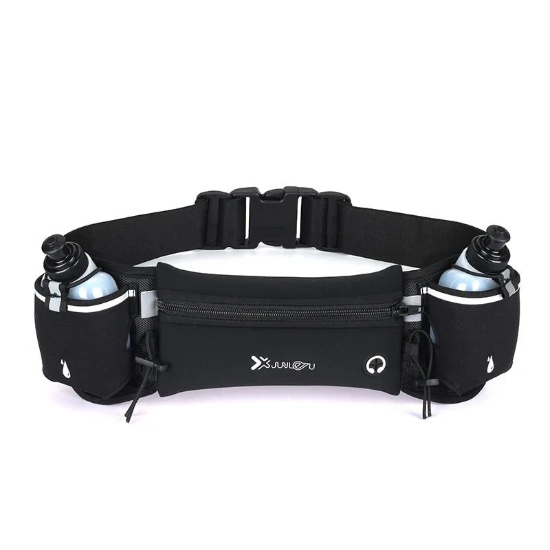 Marathon Trail Running Waist Pack – Dual Pocket Sports Fanny Pack for Phone & Water Bottle