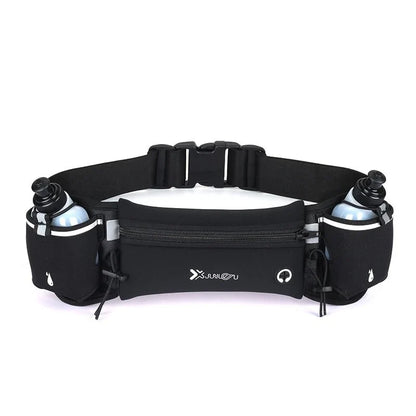Marathon Trail Running Waist Pack – Dual Pocket Sports Fanny Pack for Phone & Water Bottle