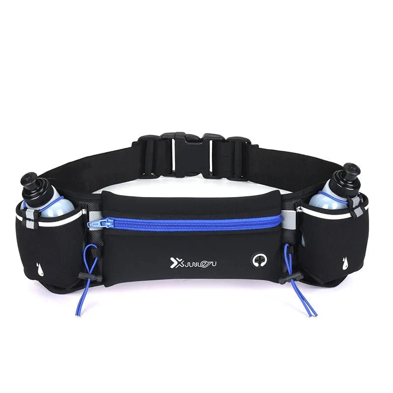 Marathon Trail Running Waist Pack – Dual Pocket Sports Fanny Pack for Phone & Water Bottle