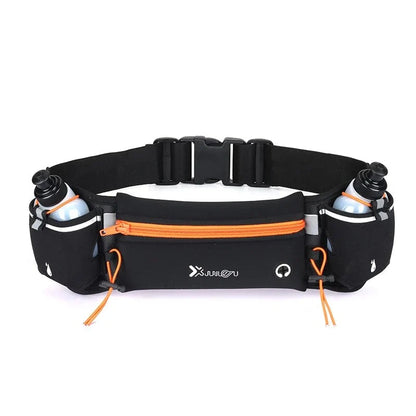 Marathon Trail Running Waist Pack – Dual Pocket Sports Fanny Pack for Phone & Water Bottle