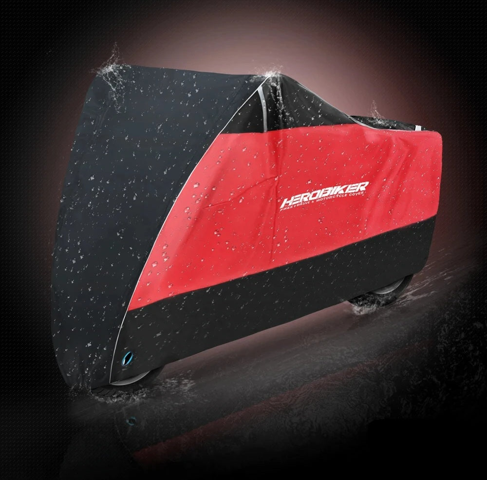 All-Season Waterproof Motorcycle Cover – UV-Protected, Dustproof Outdoor Bike Cover in ML to XXXXL Sizes for Ultimate Protection