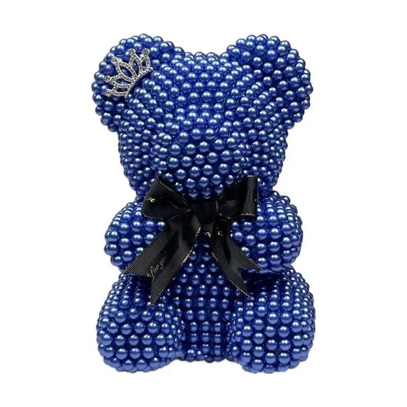 Medium Pearl Teddy Bear - Fashion Valentine’s Day Gift 25cm Pearl Bear Artificial Decoration