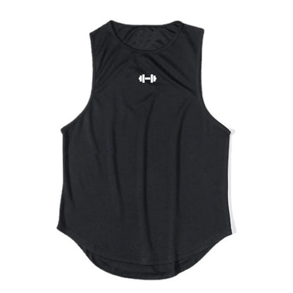 Men’s Summer Gym Tank Top – Quick-Dry Sleeveless Workout Shirt for Fitness & Basketball