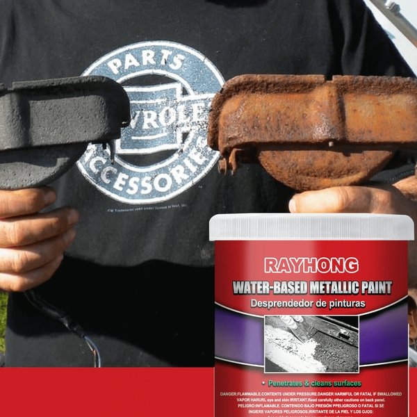 Metal Rust Remover Paint, Water-based Multi-Functional Car Metallic Paint