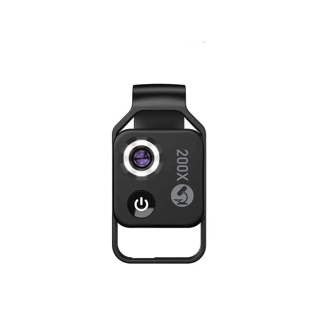 Microscope Mobile Phone Lens - HD 200 Times Children's Science And Education Toys CPL Portable Lens