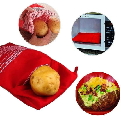 Microwave Potato Bag – Quick & Reusable Baked Potato Cooker
