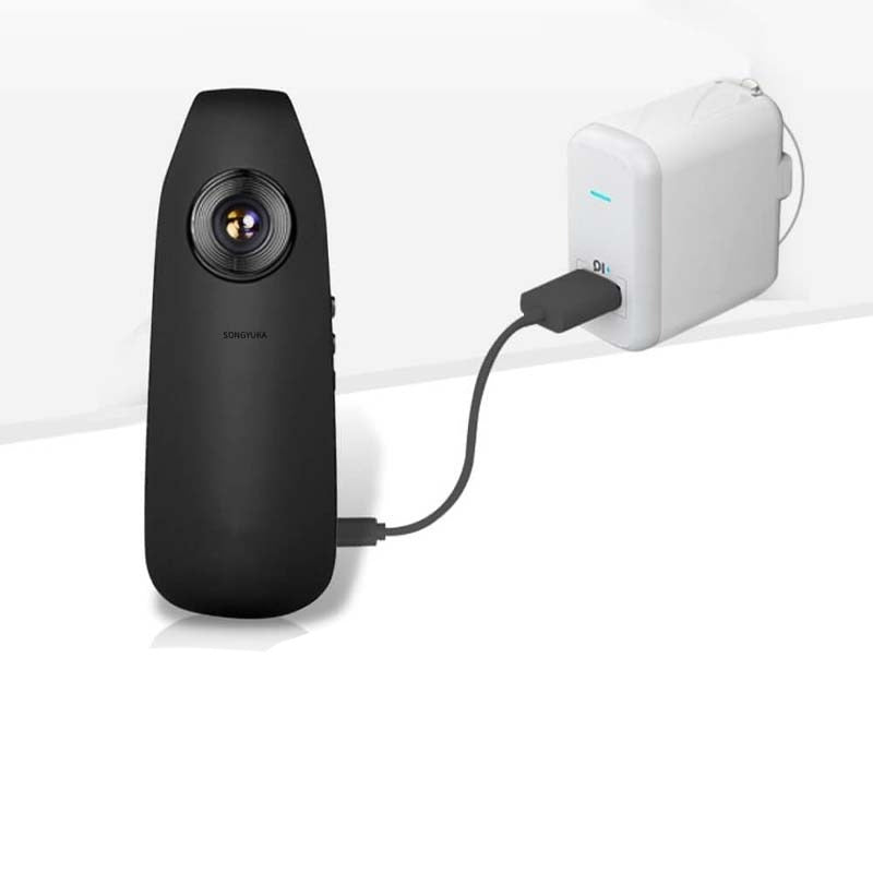 Mini Camera 1080P Video - Body Mini Spy Camera with Smart Motion Detection, Pocket Clip for Office, Law Enforcement, Security Guard, Home, Outdoors