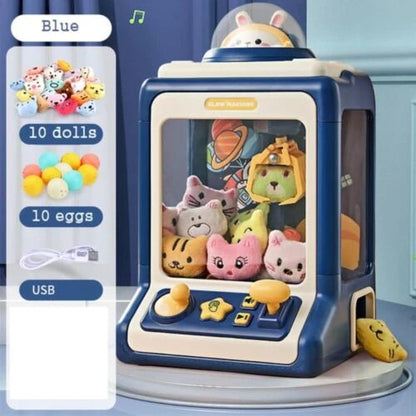 Mini Cartoon Coin Operated Play Game Claw Crane Machine - Mini Joy Claw Fun