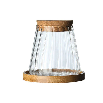 Mini Hydroponic Glass Flower Pot – Stylish Soilless Planter for Home Décor, Transparent Tabletop Vase for Beautiful Greenery