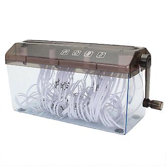 Mini Paper Shredder -  Electric Mini Shredder Paper Cutting Machine for Office, Home, School and Stationery