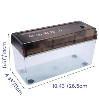 Mini Paper Shredder -  Electric Mini Shredder Paper Cutting Machine for Office, Home, School and Stationery