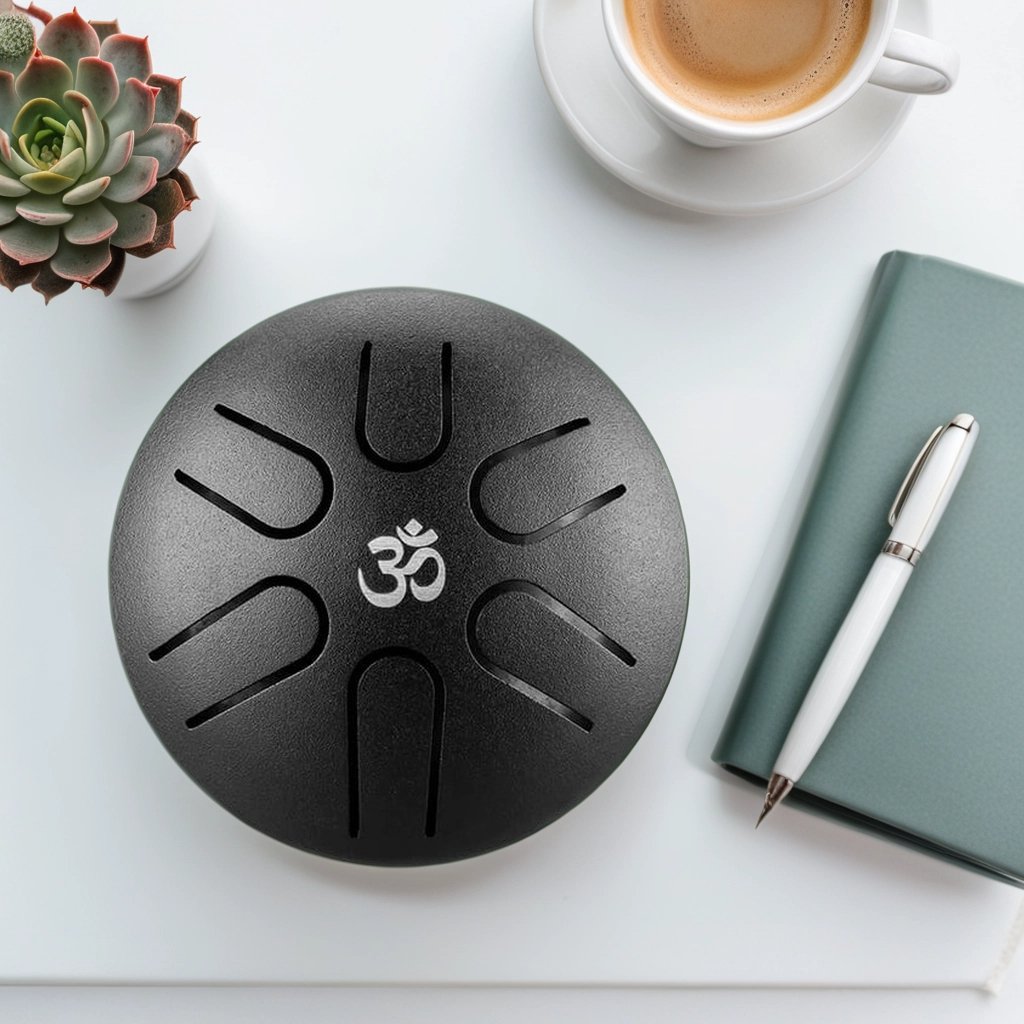 Mini Steel Tongue Sound Healing Drum Kit - Mini HandPan Drum Set Percussion Instrument for Yoga, Meditation