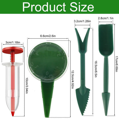 Mini Syringe Seed Dispenser - Seed Planter Mini Hand Spreader Garden Seed Planter for Carrot, Lettuce, Grass and Spinach Seed