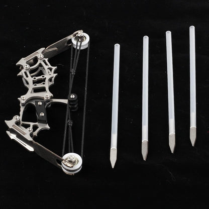 Mini Toothpick Archery Game - Small Pulley Bow Arrow Shooting Toy for Indoor and Outdoor