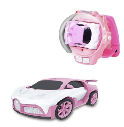 Mini Watch RC Car 2.4Ghz, 30m Long Distance, USB Charging For Kids