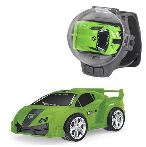 Mini Watch RC Car 2.4Ghz, 30m Long Distance, USB Charging For Kids