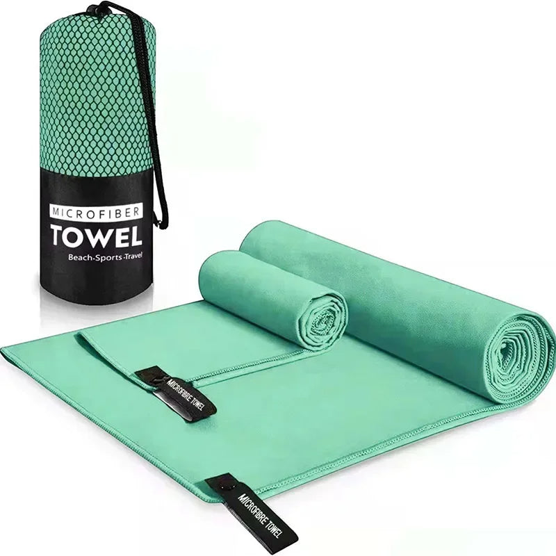 Fast Dry Sports Towel – Super Absorbent, Ultra-Soft Travel Washcloth for Gym, Swimming, Running, Fitness, and Outdoor Adventures
