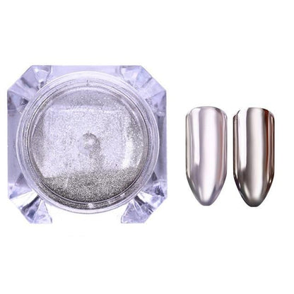 Mirror Nail Polish - Art Pigment Powder Nail Glitters Metallic Color