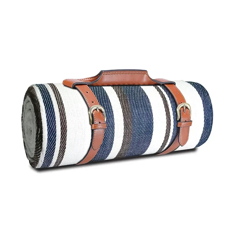 Waterproof Foldable Picnic Blanket – Extra Large 3-Layer Outdoor Blanket for Camping, Beaches, Parks, Grass, or Indoors, Comfortable and Portable Travel Essential