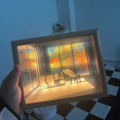 Modern Led Light Painting - INS Decor
