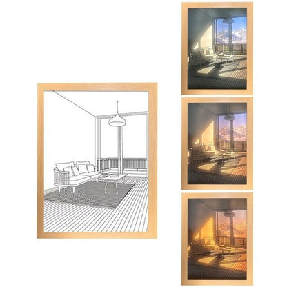 Modern Led Light Painting - INS Decor