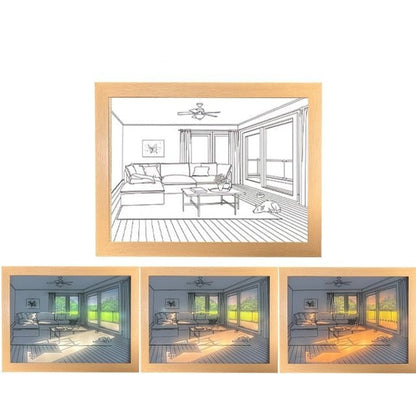 Modern Led Light Painting - INS Decor